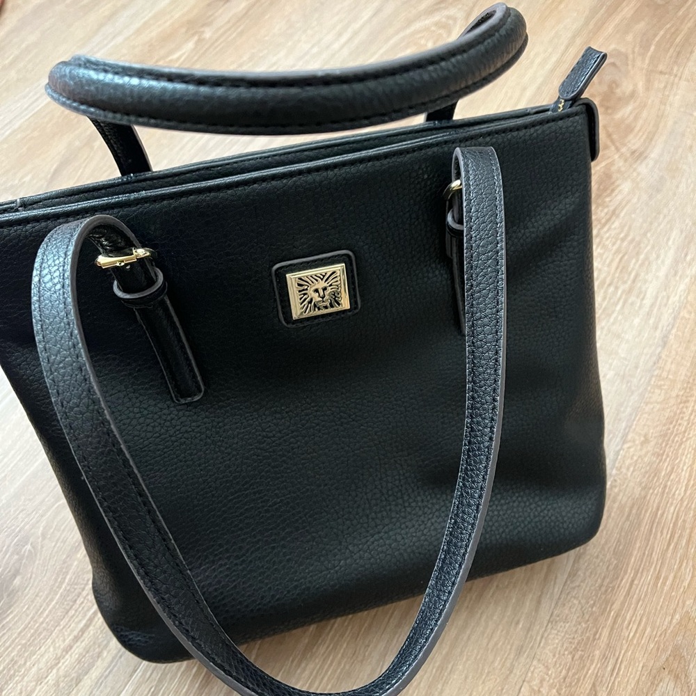 Anne Klein Black Shoulder Bag